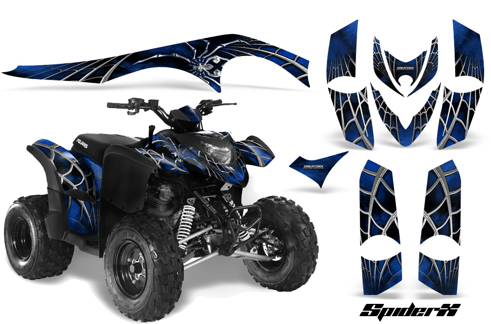 Polaris Pheonix Graphics Kit SpiderX Blue